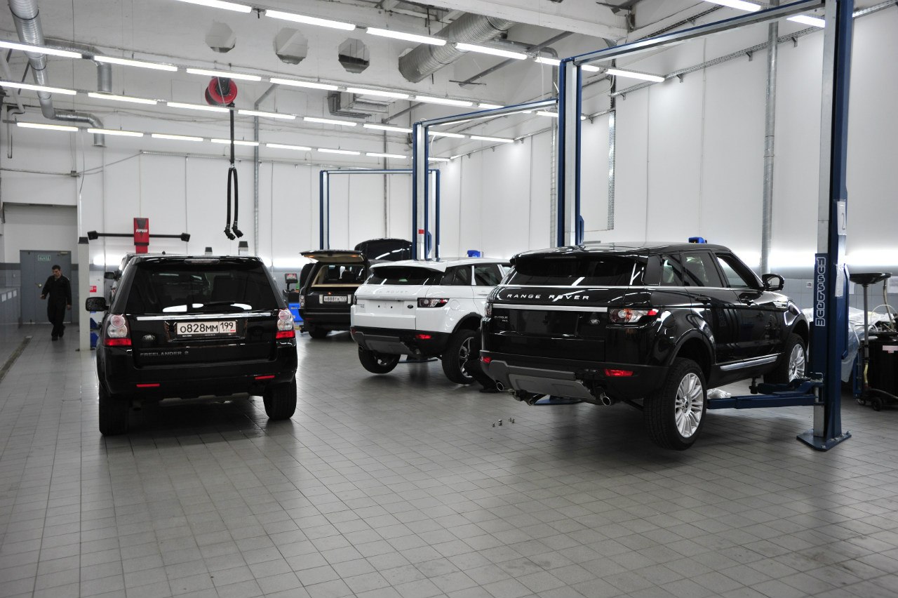 Сервисный центр Land Rover